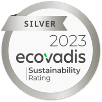 Ecovadis Sustainability rating Silver Medal 2023